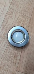 Round led downlight in iron 3 volt