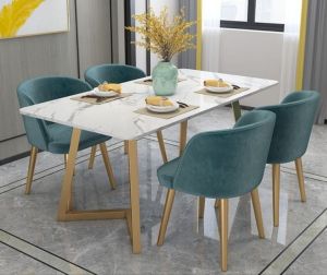 ss base pvd coated dining tables