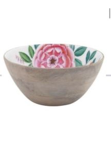 Printed Wooden Bowl