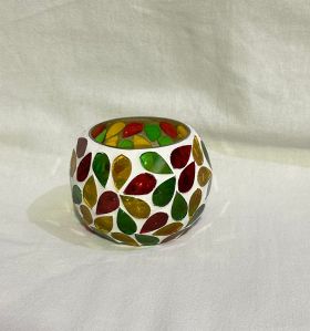 Mosaic Candle Holder