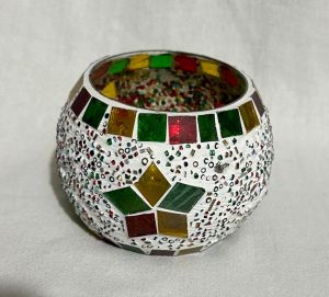 Mosaic Candle Holder