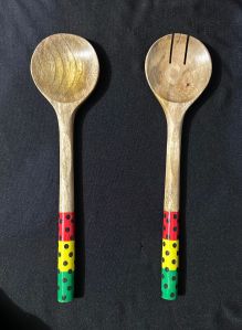 Wooden Salad Server