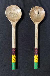 Wooden Salad Server