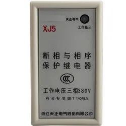 chint panel xj5 phase failure sequence protection relay