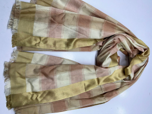 Border Check Shawl