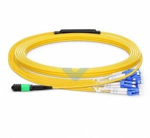 24 fiber mpo lc break out harness cable