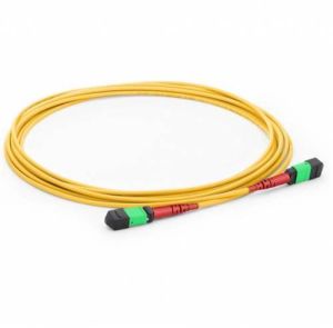 24 Fiber Mtp Trunk Cable Single Mode, Yellow, Polarity A