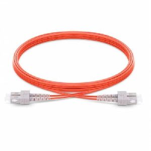 Sc Pc Sc Pc Multimode Om1 Duplex Pvc 2Mm Optical Fiber Premium Quality Patch Cable