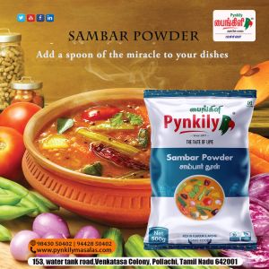 Pynkily Sambar Powder