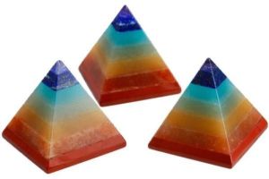 Agate Crystal Pyramid