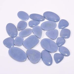 angelite gemstone cabochon