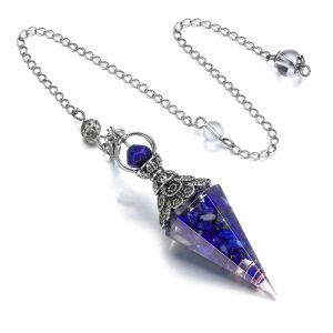 Lapis Lazuli Gemstone Pendulum