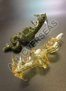 Dragon Shaped Glass Smoking Pipes