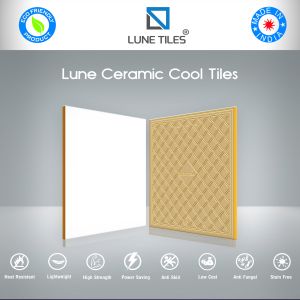 Ceramic Solar reflective tiles