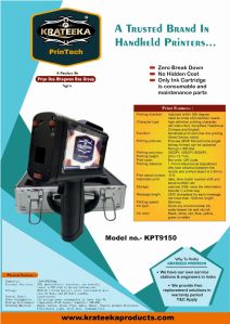 KPT9150 Handheld Inkjet Printer