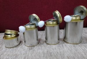 Silver PVC Solvent Cement Tin Can With Dauber Cap