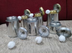 Silver PVC Solvent Cement Tin Can With Dauber Cap