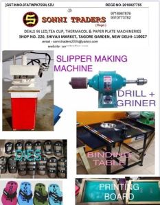 Hydraulic Slipper Making Machine