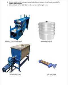 Noodles Making Machine