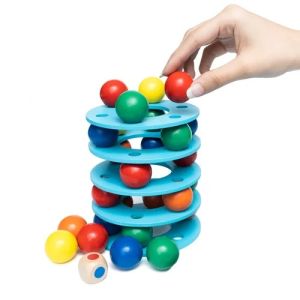 Rainbow Balls Tower Kids Toy