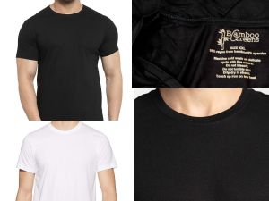 100% bamboo Fiber t-shirts Material