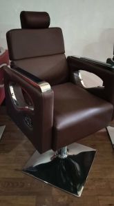 Mayur Brown Salon Chair