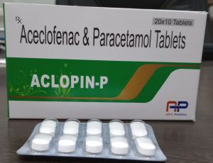 Aceclofenac Paracetamol Tablets