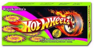 Hot Wheels Colorful Cracker ( 5pcs/box )