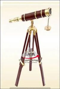 Antique Vintage Nautical Brass Telescope