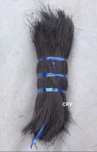 Black dyed bristle coir fibre