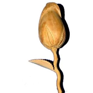 Wooden Rose Bud