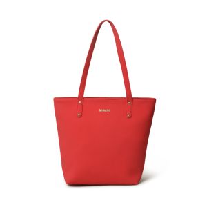 Pu leather tote bag