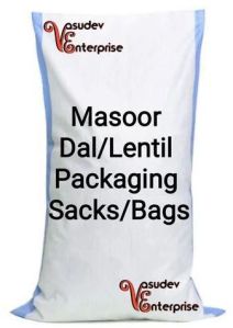 PP Woven Masoor Dal Packaging Sack Bag