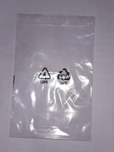 LDPE Plain Zip Bag