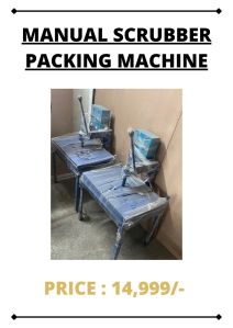 Manual Scrubber Packing Machine