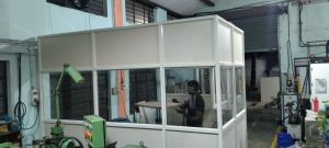 aluminum office partition