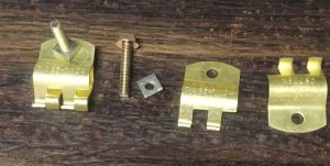 BRASS CABLE CLIPS