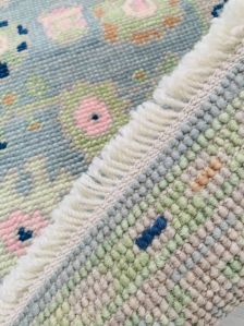 Hand-Knotted Turkish Knot Oushak