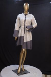 36IN22 Ladies Handloom Midi Dress