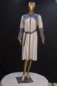 36IN23 Ladies Handloom Midi Dress