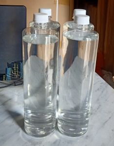 empty mineral water bottle plain Round