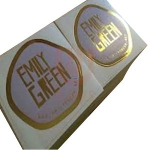 Stamping Gold Foil Label