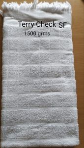 Check Cotton Terry Hajj Ihram Towel