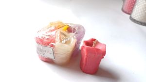 Multicolor Half Blown Candle