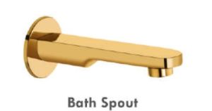 PVD Gold Bath Spout