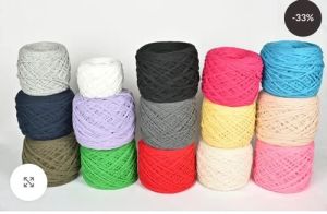 Recycled T Shirt Yarn