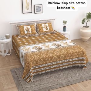 60X90 Inches Cotton Bed Sheet