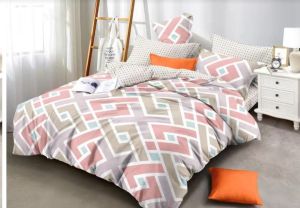 90X100 Inches Poly Cotton Bed Sheet