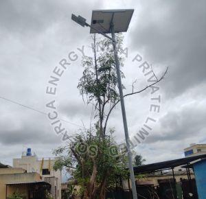 9-12watt Solar Street Light with Pole with 60 Watt Solar Panel