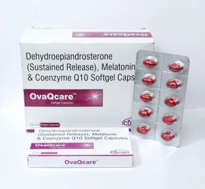 Dehydroepiandrosterone, Melatonin and Coenzyme q10 Softgel Capsule